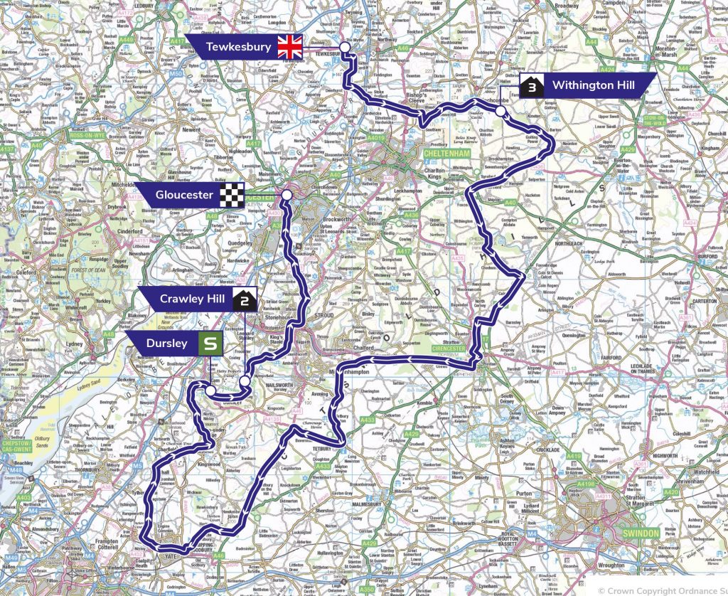 Where and when the Tour of Britain will pass through South