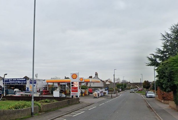 The Shell petrol station in Westerleigh Road, Yate