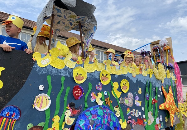 Raysfield Primary School's winning float in last year's Chipping Sodbury Lions Club Carnival, a highlight of the Chipping Sodbury Festival.