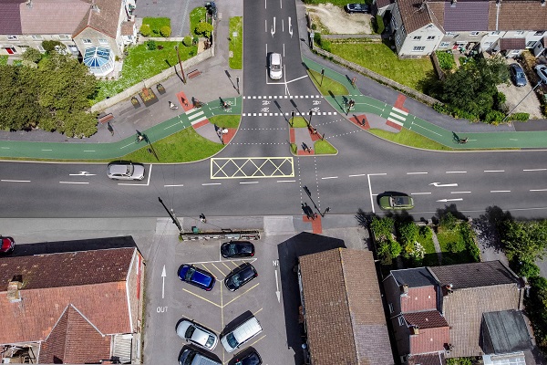 How the Station Road junction with Cranleigh Court Road could look under the project