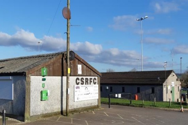 Chipping Sodbury rugby and football club buildings at the Ridings