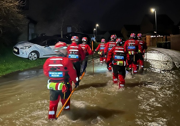 Avon & Somerset Search and Rescue volunteers in Yate