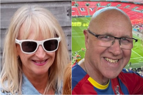 Marie Jones and Rob Best
