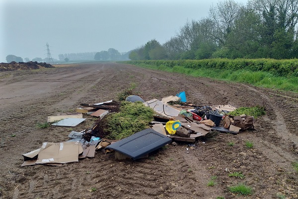 Pleass was paid to remove waste from a Bristol address on 21 April 2024 that was later found fly-tipped in New Tyning Lane, Little Sodbury, South Gloucestershire.