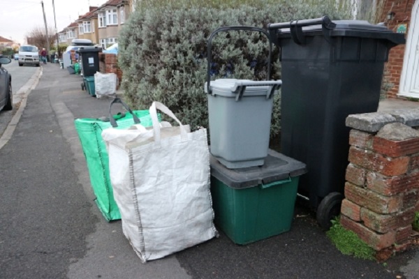 South Gloucestershire Council bins and recycling bags