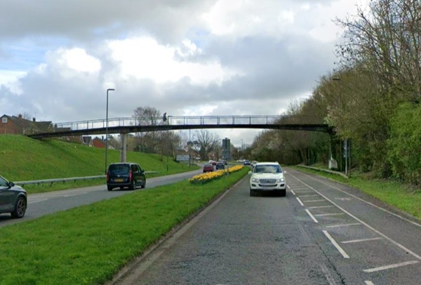 Kennedy Way footbridge Chipping Sodbury