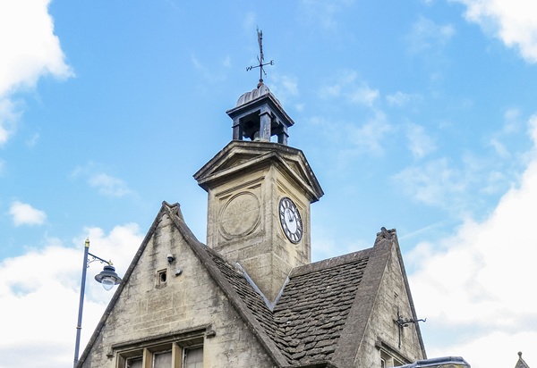 Chipping Sodbury clock tower. Picture: Rich McD